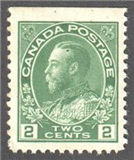 Canada Scott 107bs Mint F